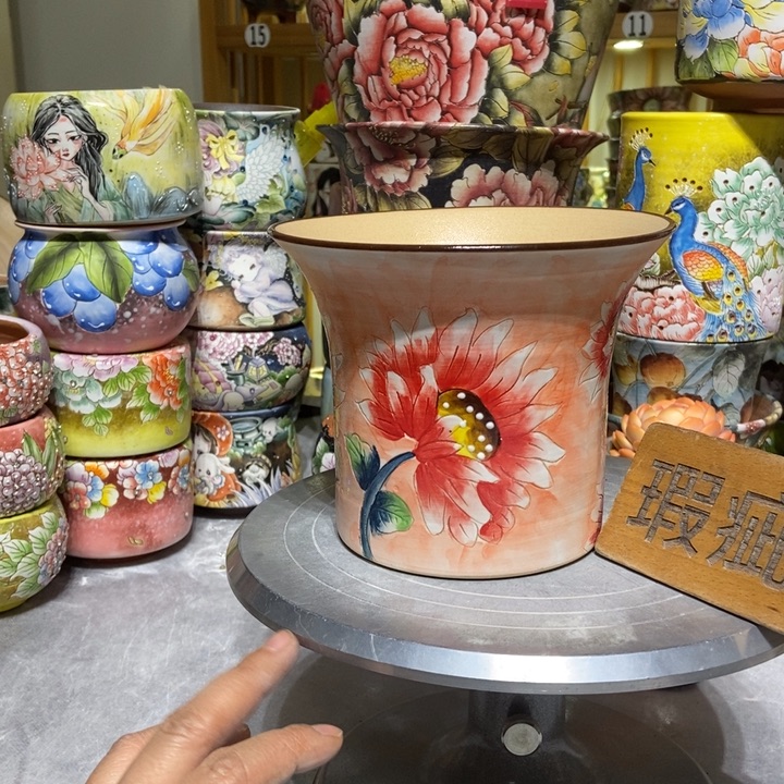 景德镇艺术手绘作品