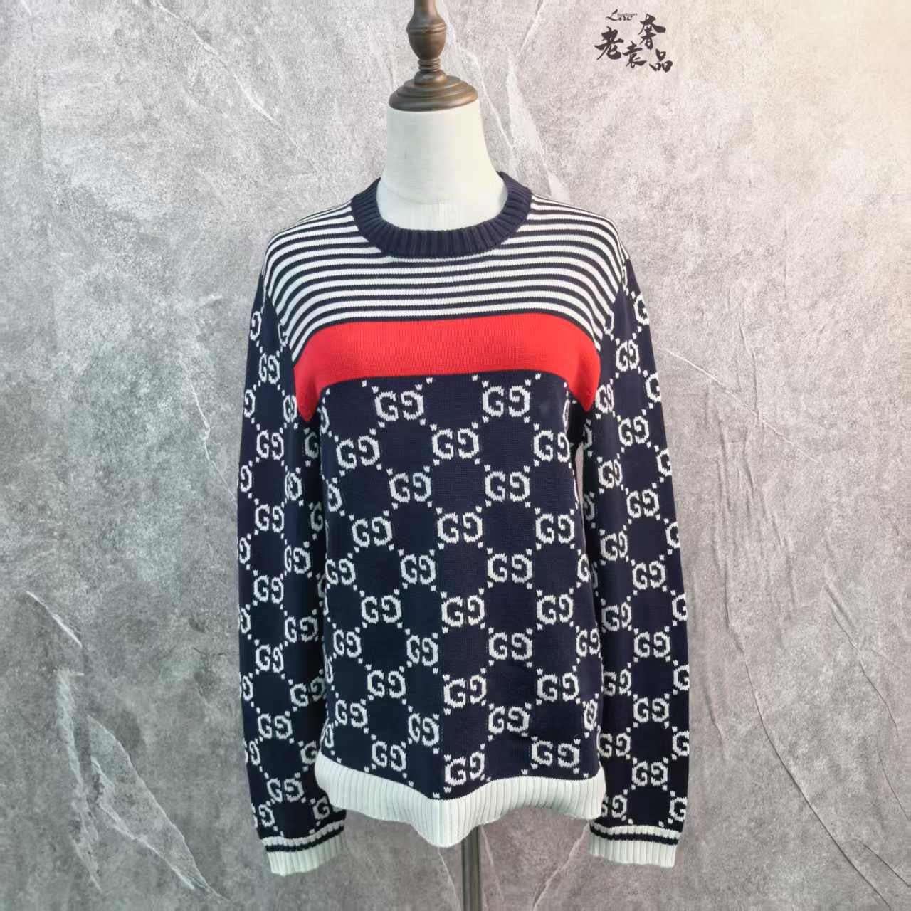 95新 GUCCI/古驰 海囤J/古驰上衣/xs码/yk150216