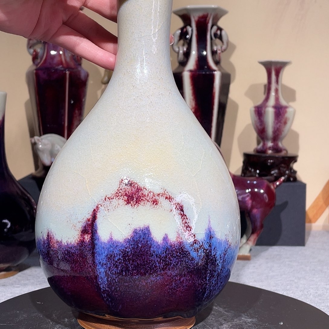 其他『****』传统煤烧钧瓷摆件精品