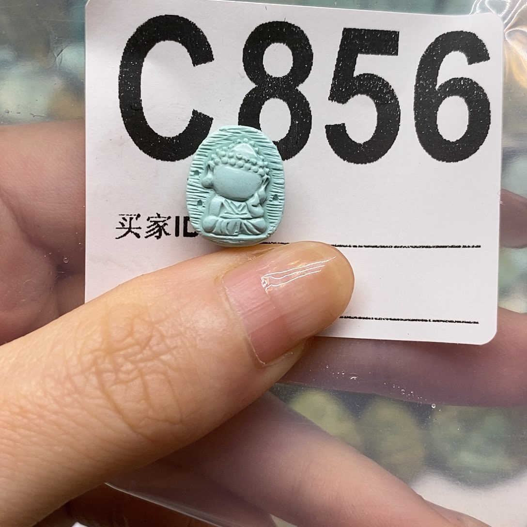 未镶嵌绿松石绿松石配饰定制