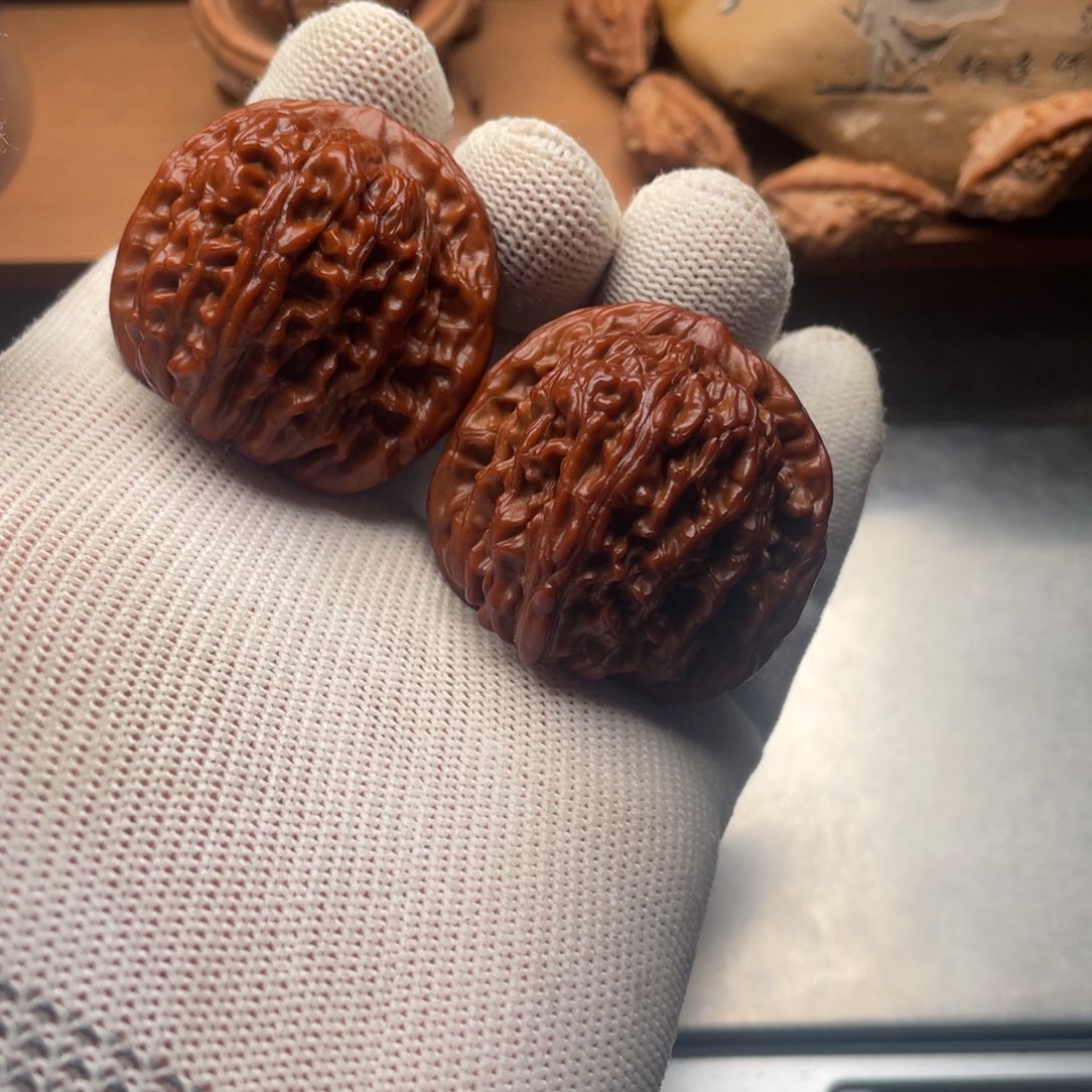 吊坠文玩核桃做旧楼子