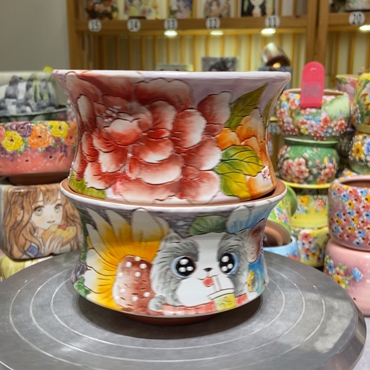 景德镇艺术手绘作品