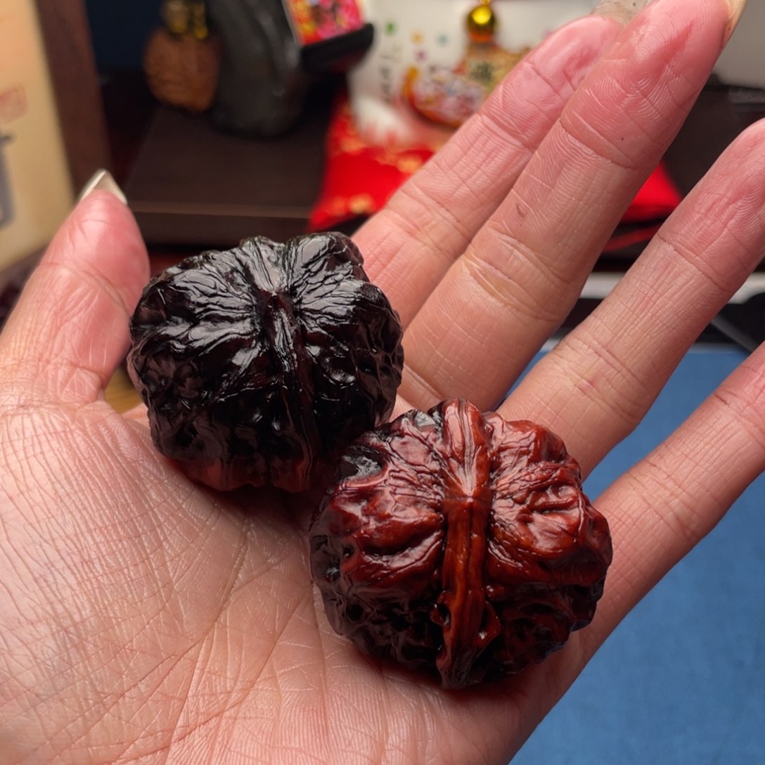 吊坠文玩核桃一帆风顺