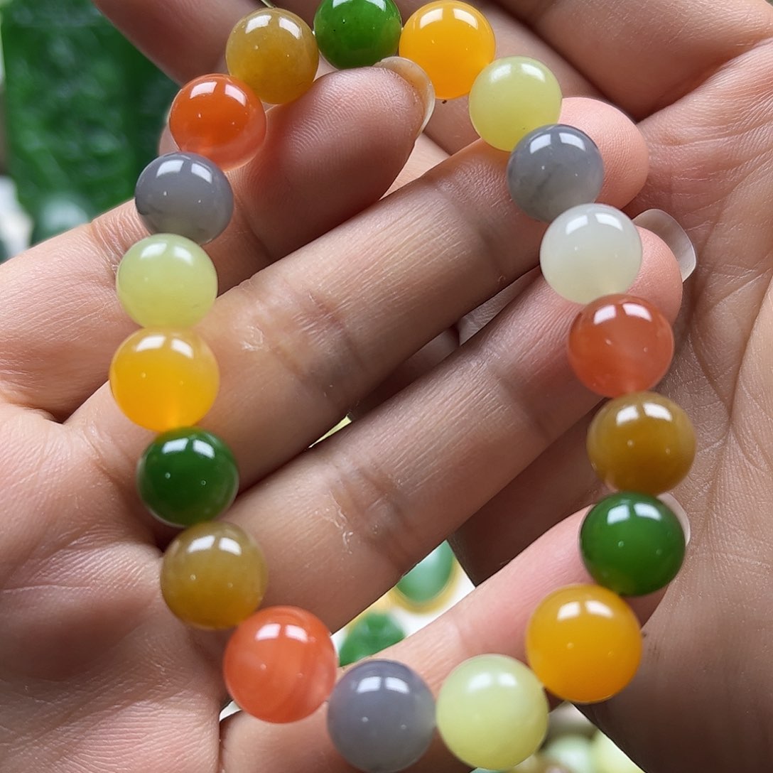 和田玉手串未镶嵌