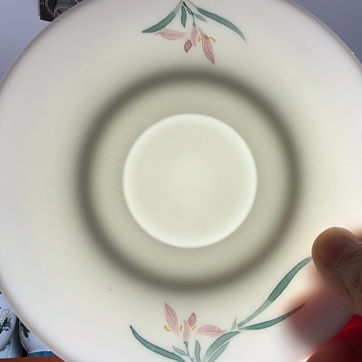 杯釉下五彩官窑瓷器15厘米