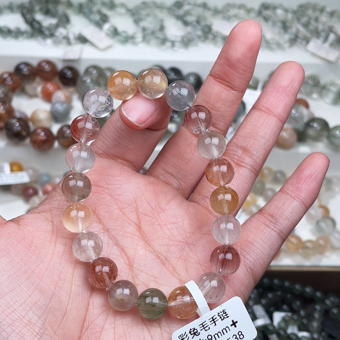 半***颜手链未镶嵌水晶水晶