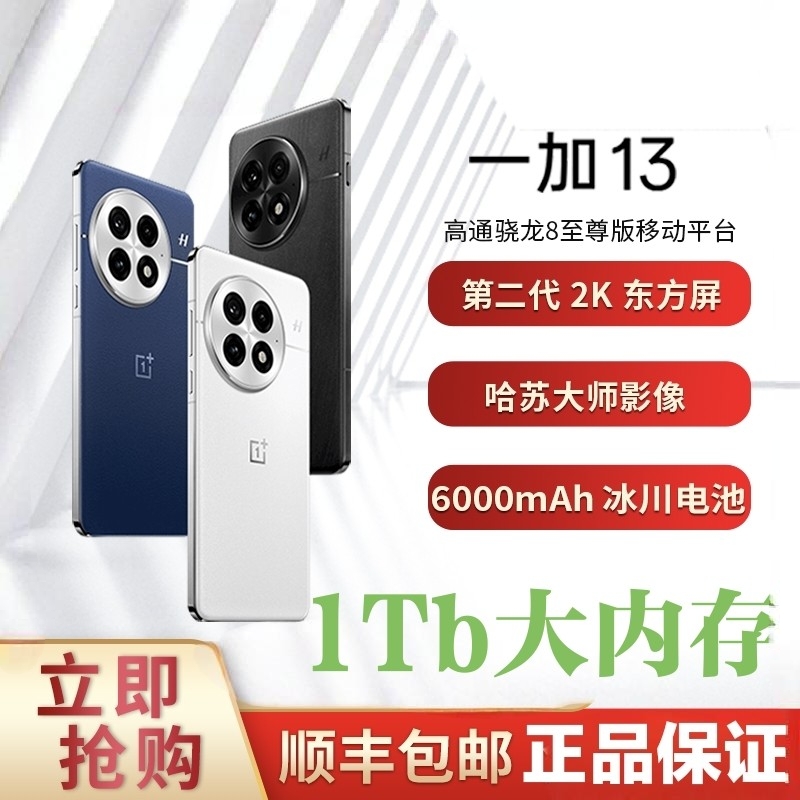 准新品 OnePlus/一加 13 骁龙8至尊处理器 大内存二手机｛丽｝