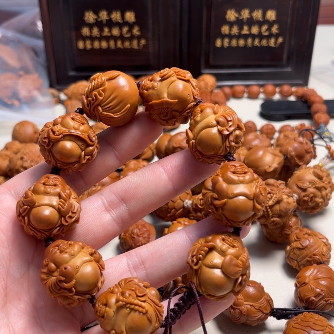 橄榄核吊坠海**空2.5弥勒