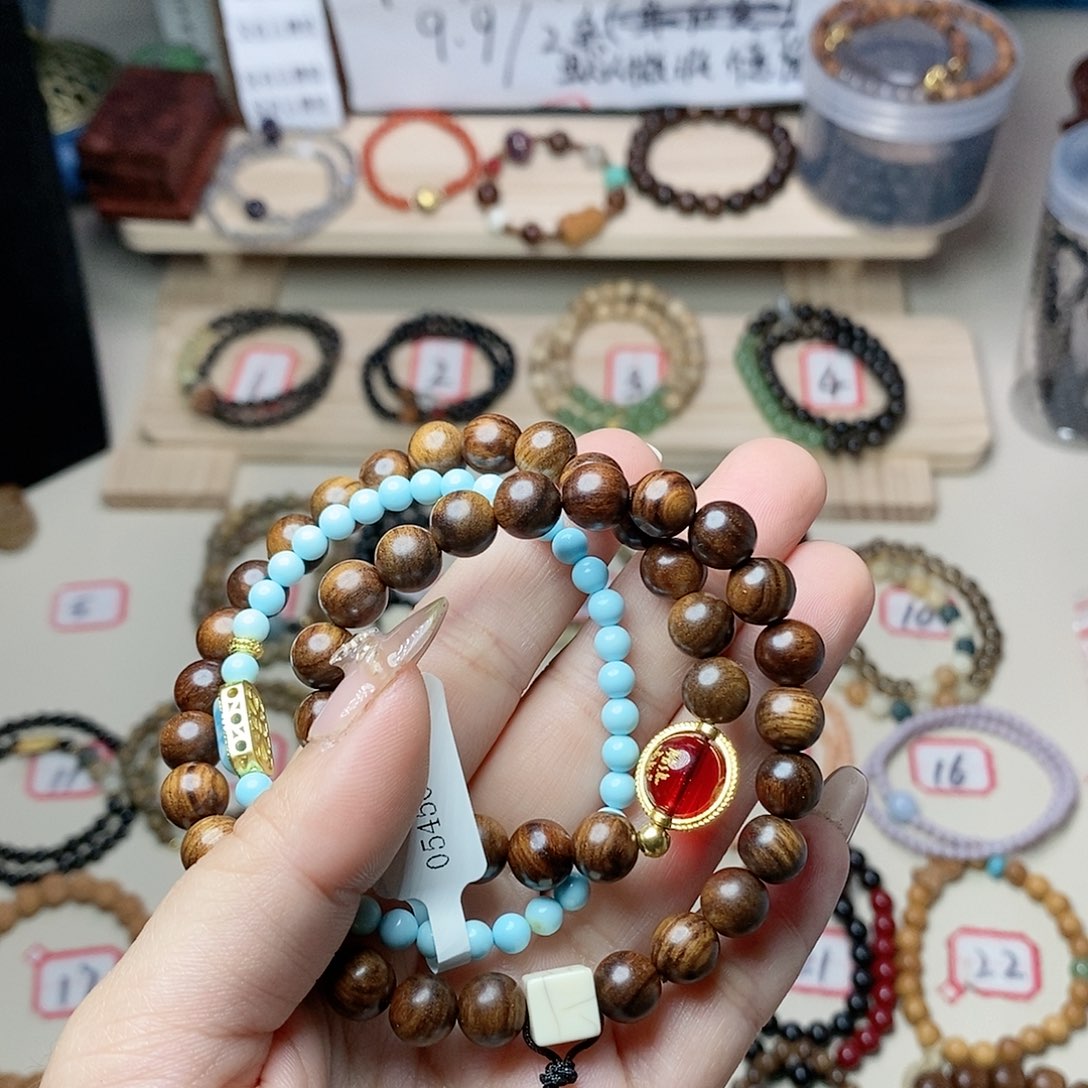 【闪购商品】菩提根/象牙果手串梅**石1号