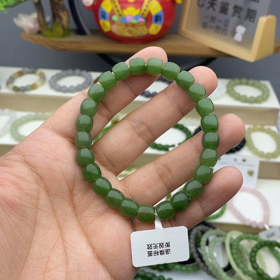 和田玉手链未镶嵌