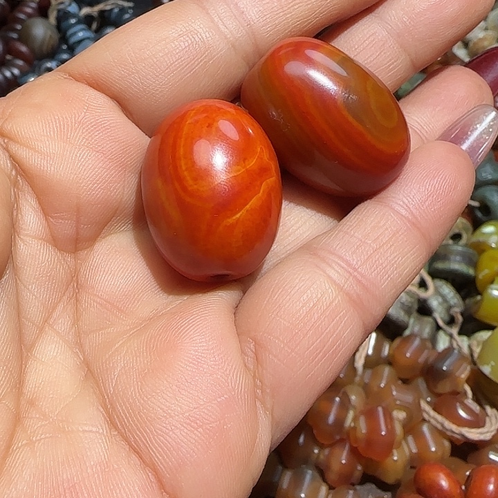 玛瑙/玉髓未镶嵌颈饰