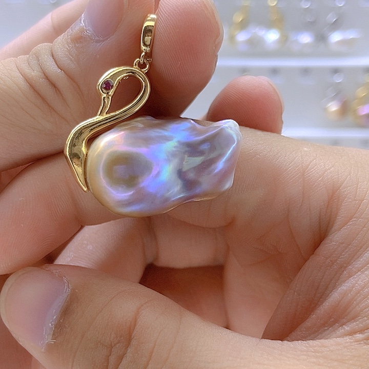 淡水珍珠未镶嵌颈饰14