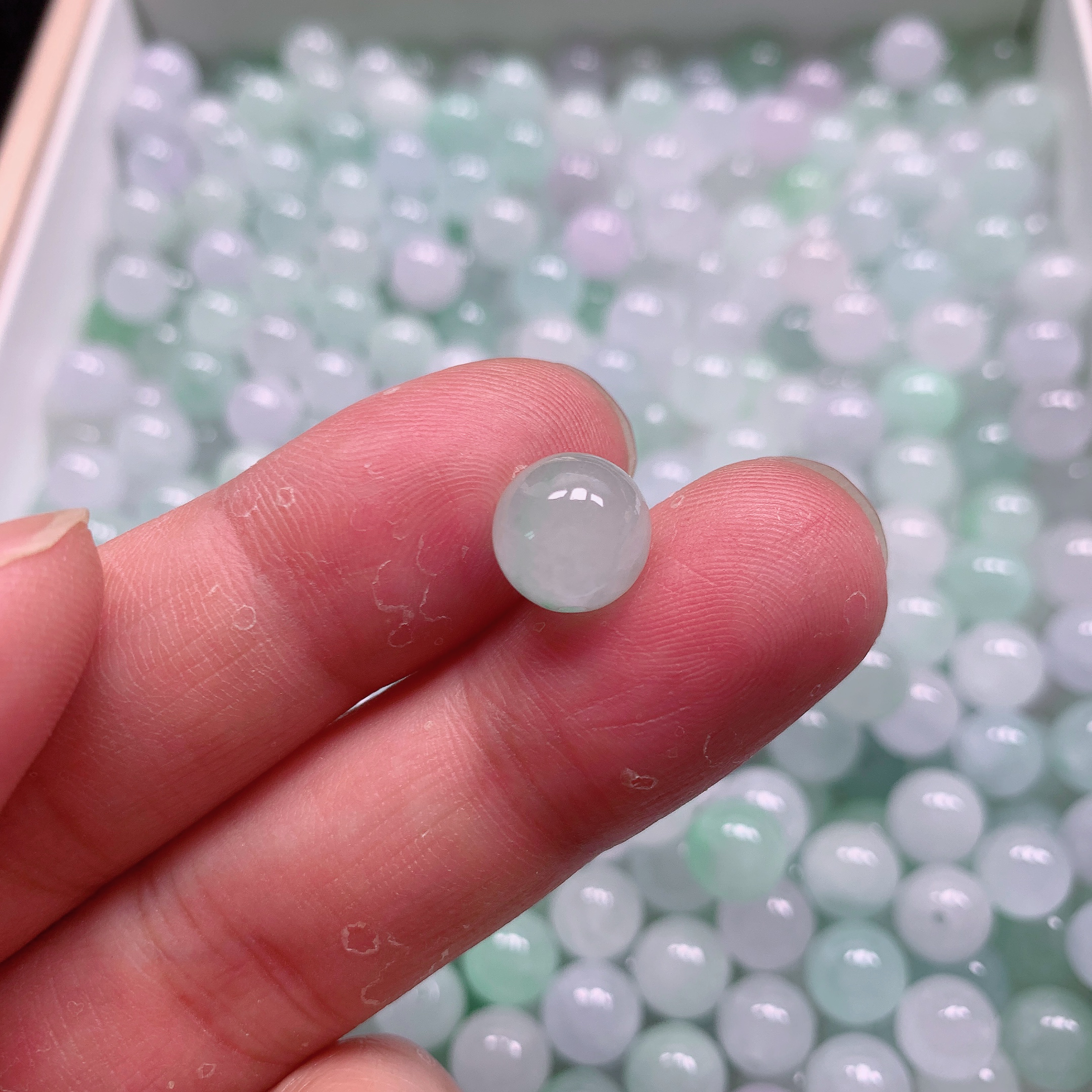 多样性发货 马卡龙卡10mm圆珠单珠一颗