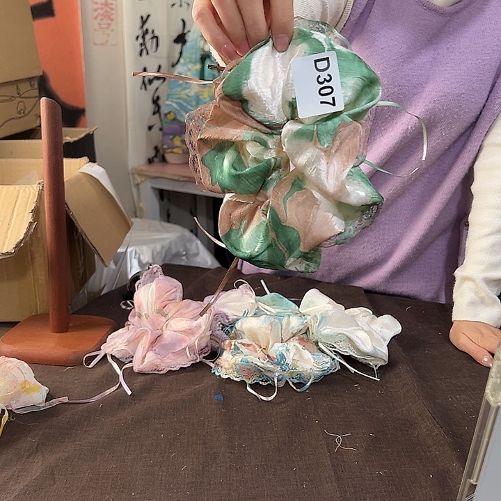 半***糖307蕾丝发圈不退不换