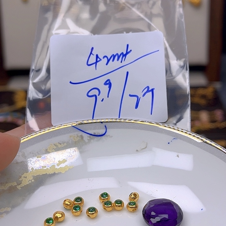 银S925镶嵌颈饰紫晶紫晶925镶嵌194