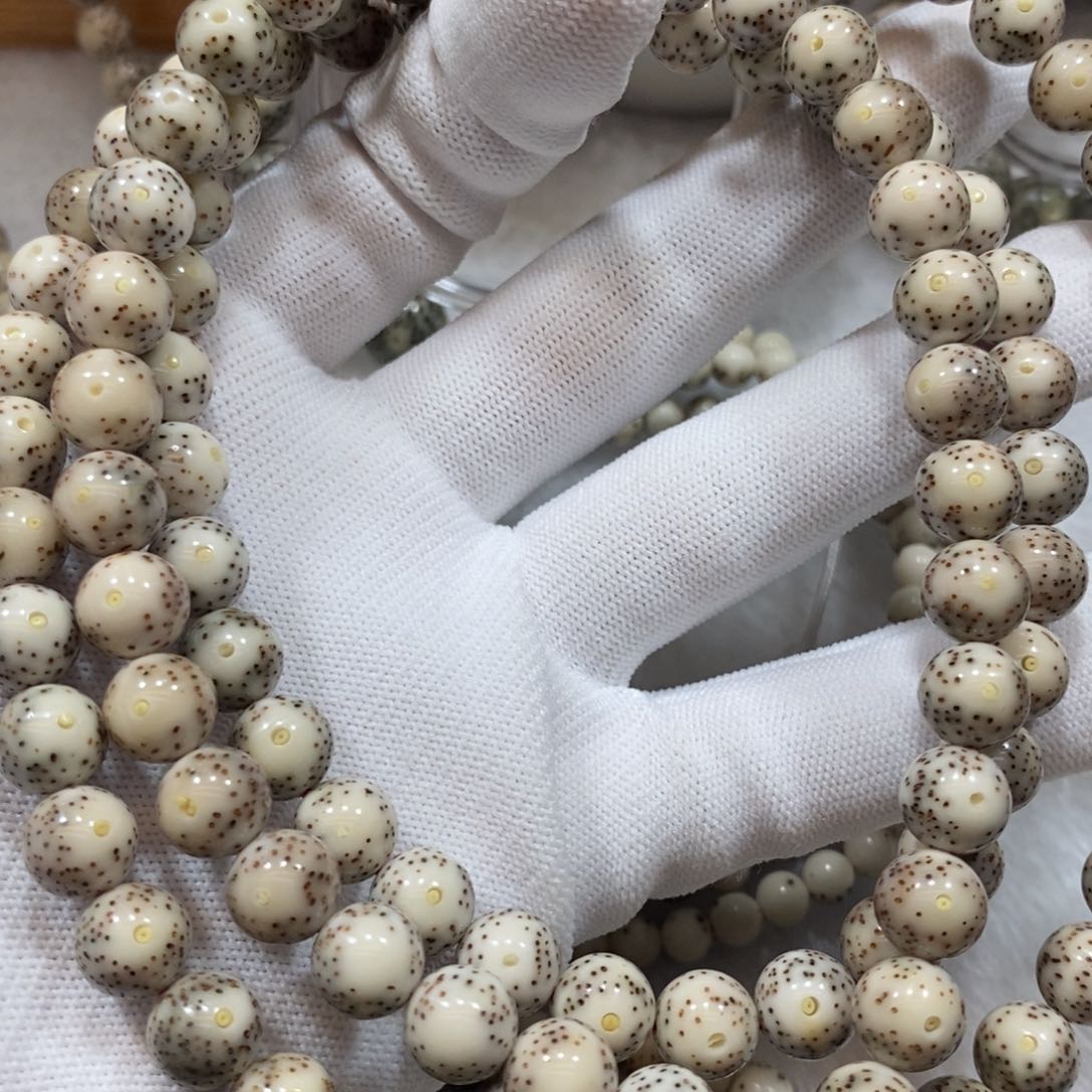 星月菩提手串石玉9圆