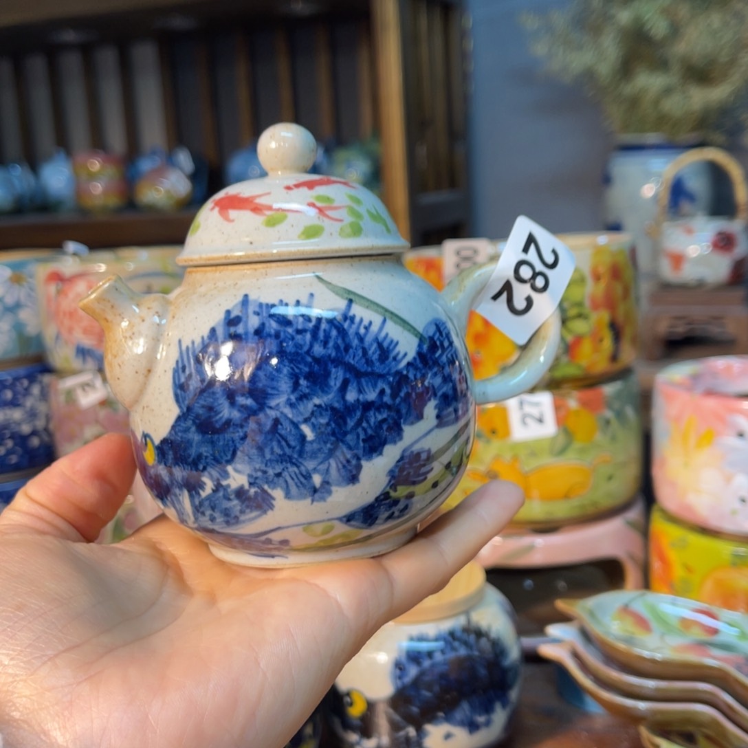 杯素浅陶瓷手工手绘