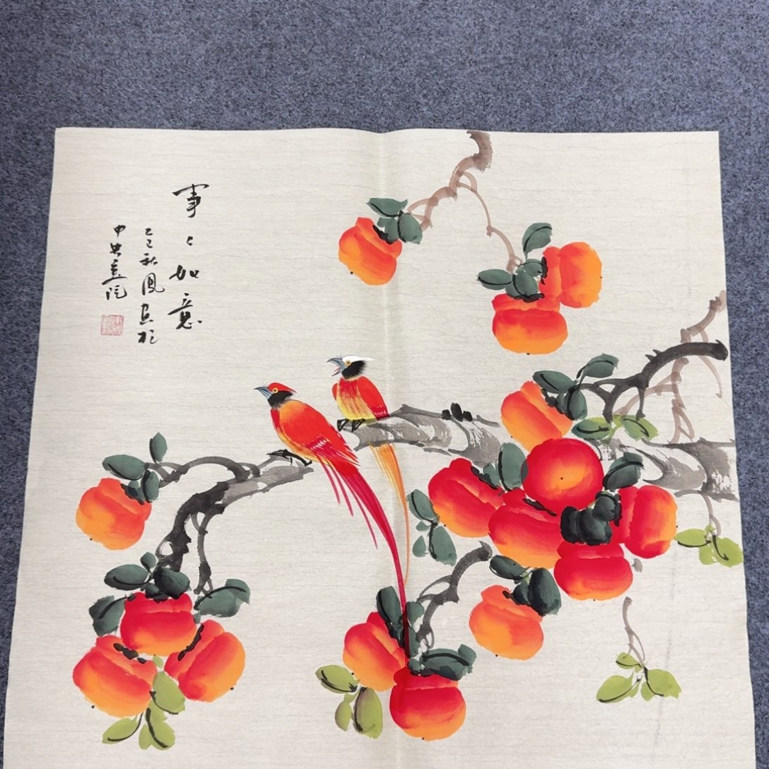国画国画作品宣纸纯手绘