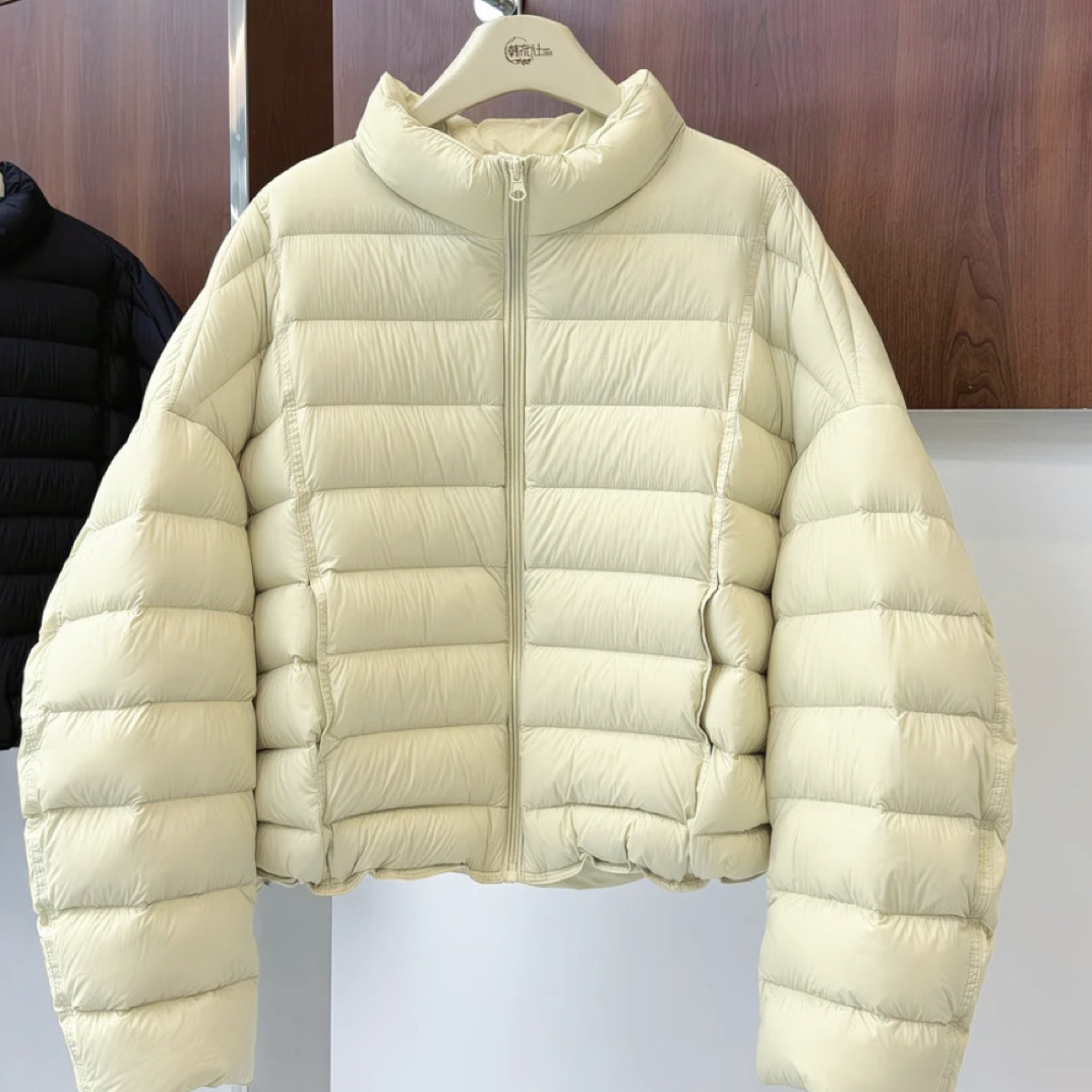 轻薄棉服 排骨款 超好看薄款 石墨烯云绒