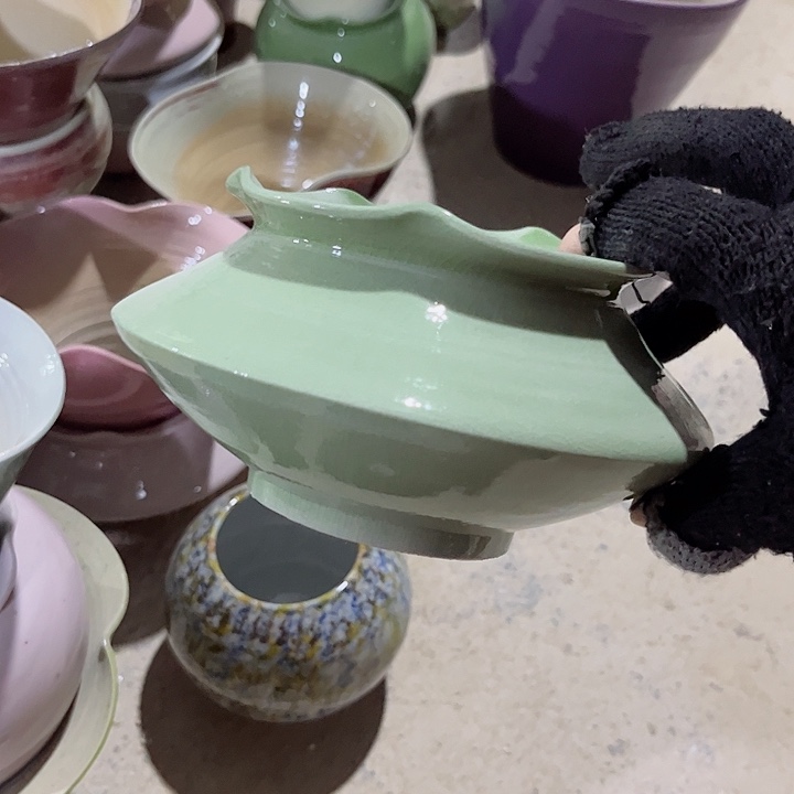 瓶口10高10 景德镇陶瓷满29包邮