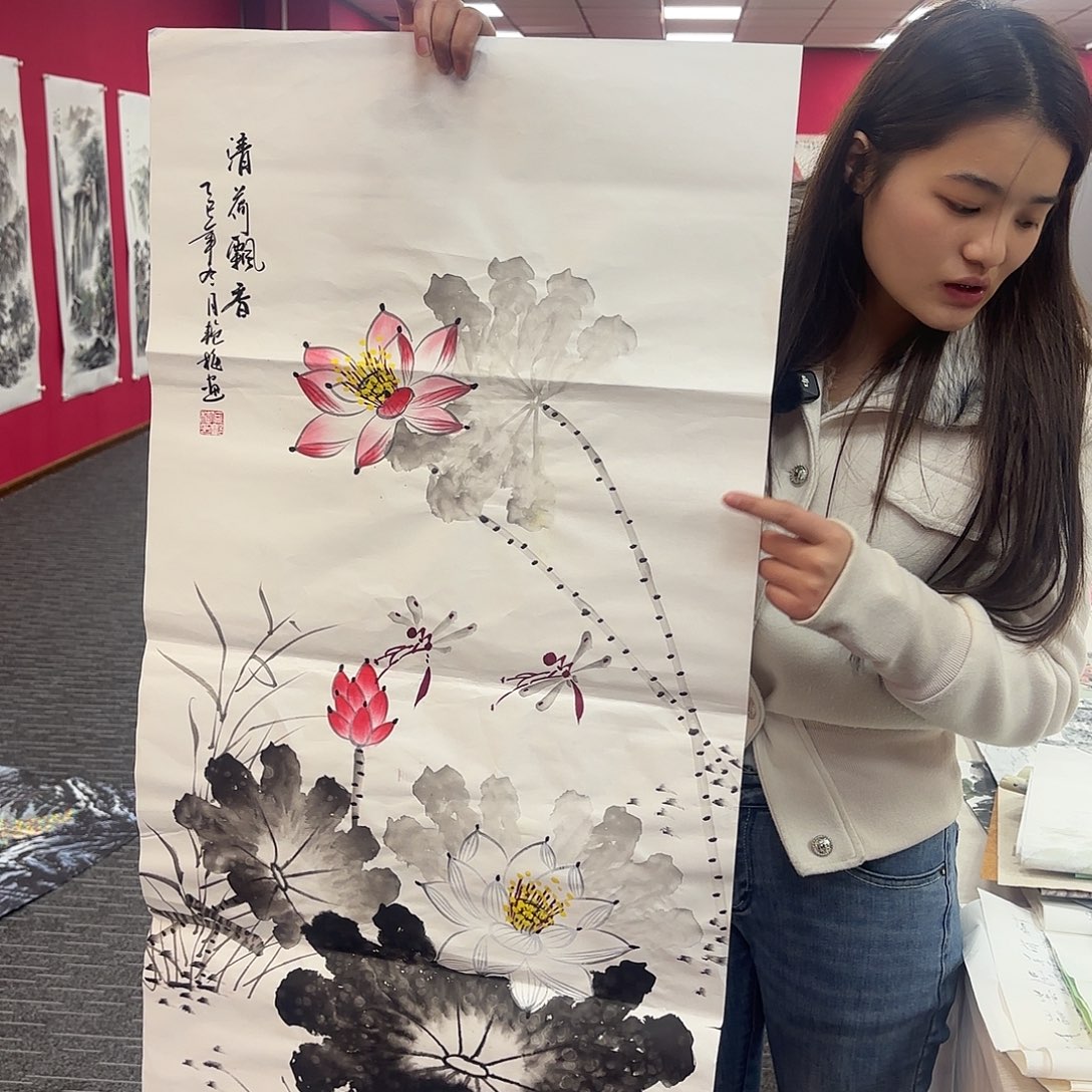 国画国画纯手绘作品