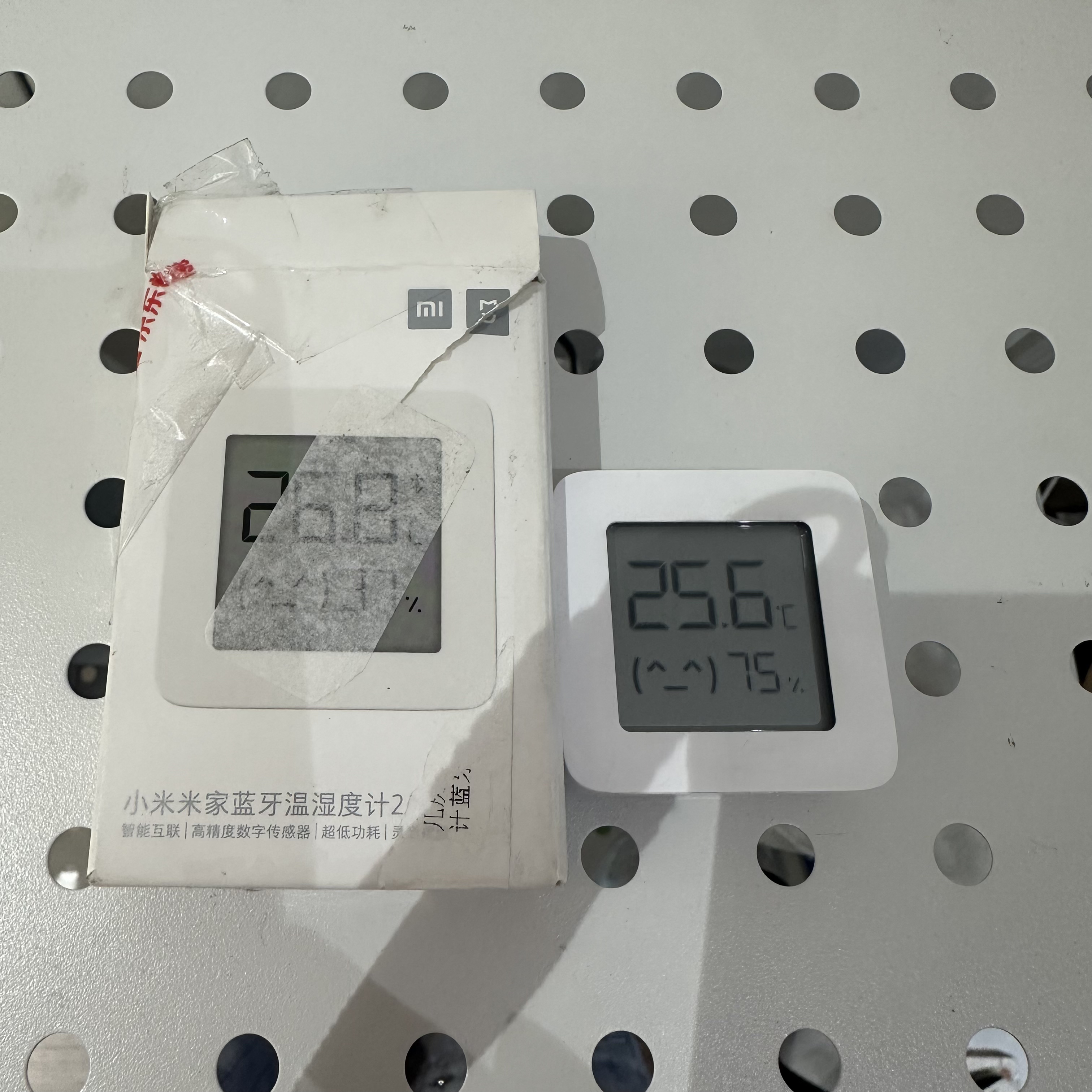9新 Xiaomi/小米 小米蓝牙温湿度计2 背面划痕多 缺背胶