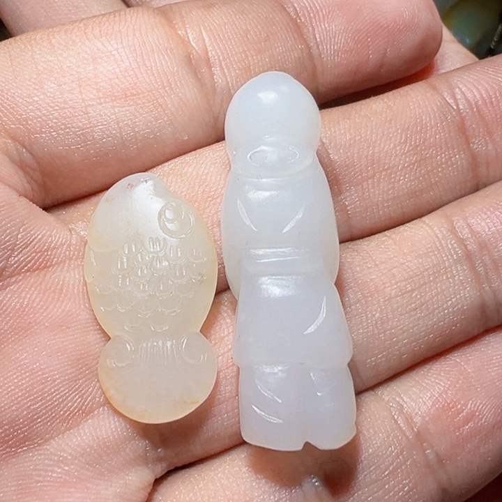 颈饰未镶嵌和田玉新****器