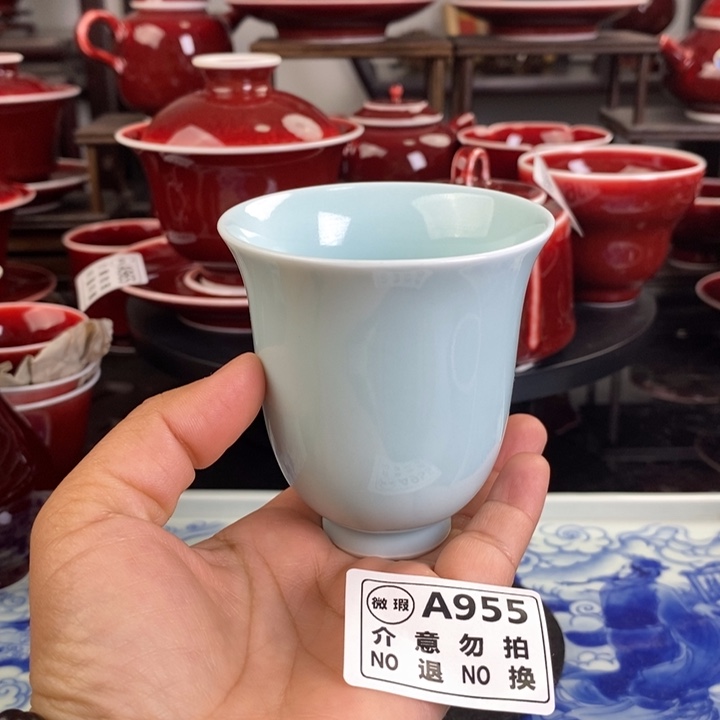高温颜色釉微瑕疵杯 A955 过年清仓福利