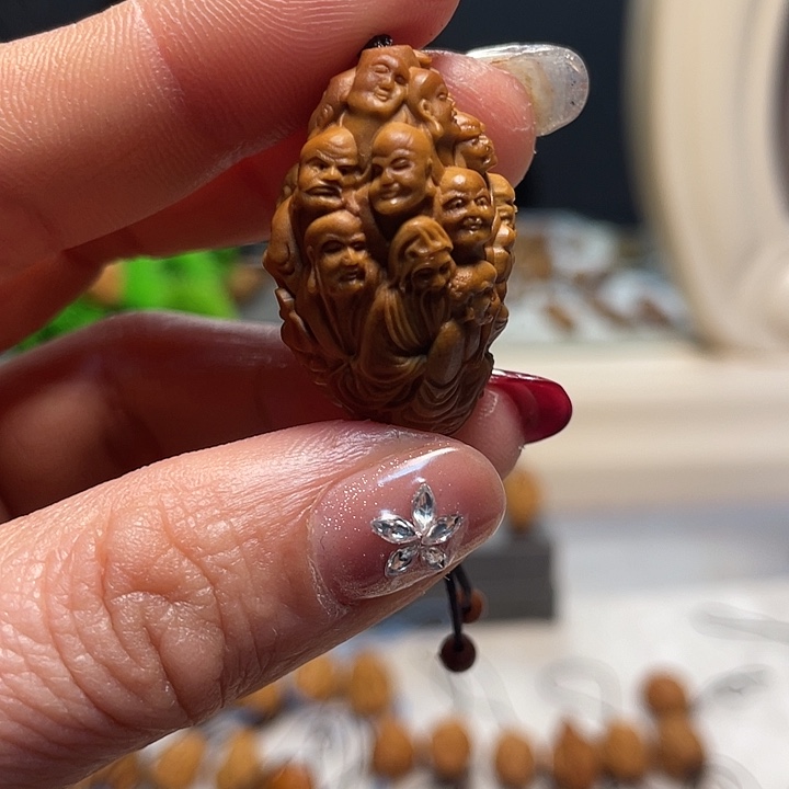 橄榄核吊坠橄榄核