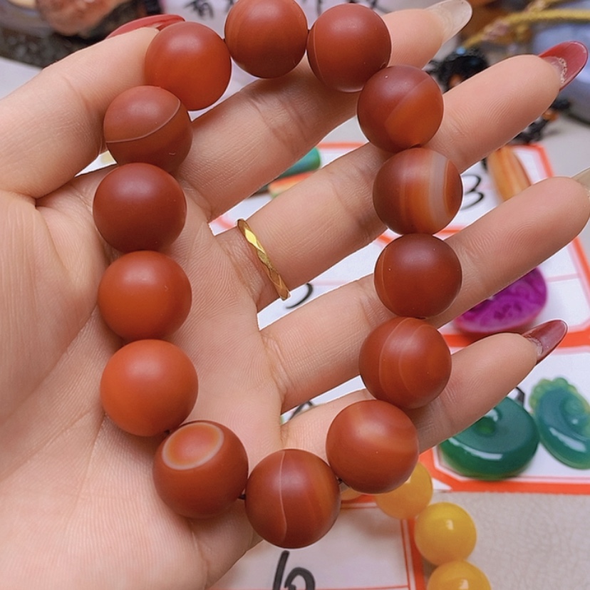 【闪购商品】未镶嵌玛瑙/玉髓珠宝半成品随*