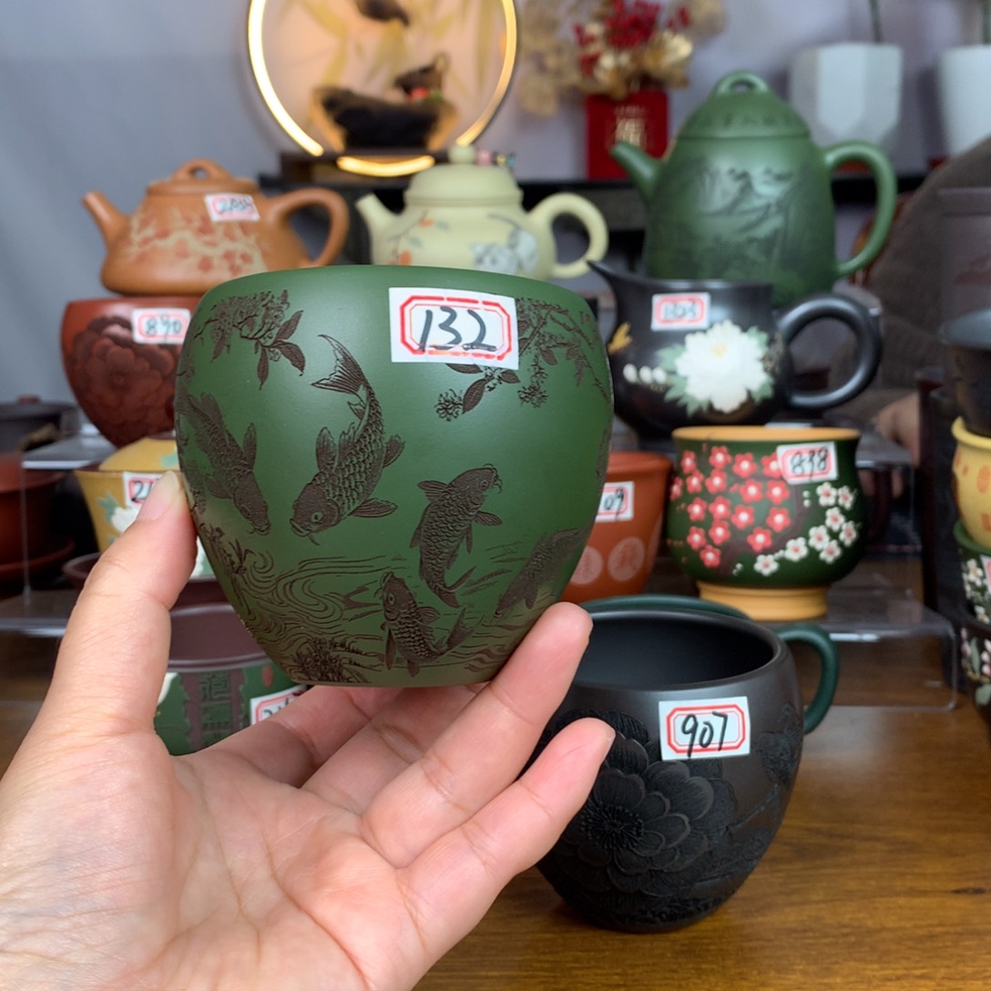 紫砂茶杯宜兴紫砂茶具