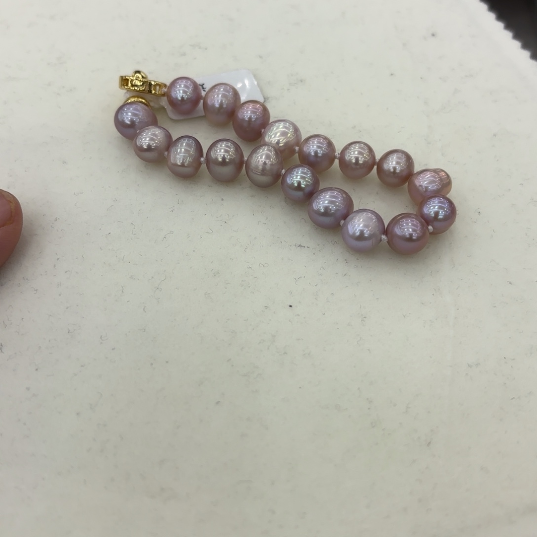淡水珍珠颈饰合金705