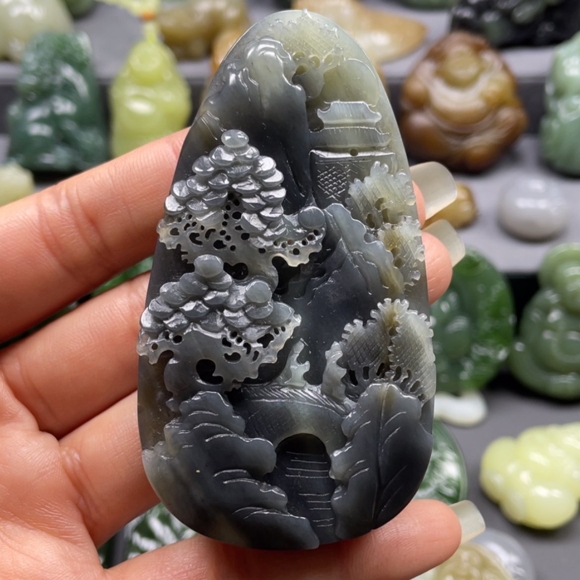 【闪购商品】未镶嵌和田玉挂件