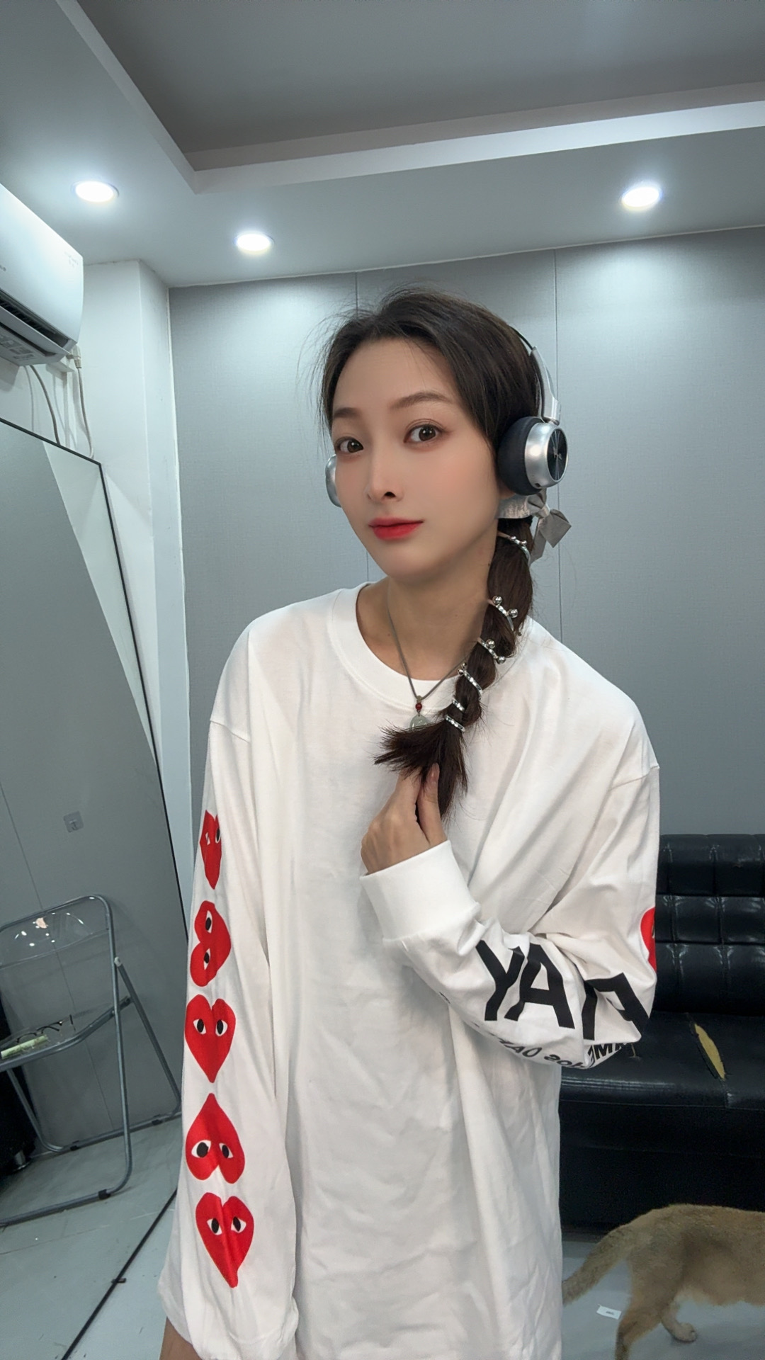 【LLZ334】川川爱心280G纯棉长袖男女同款