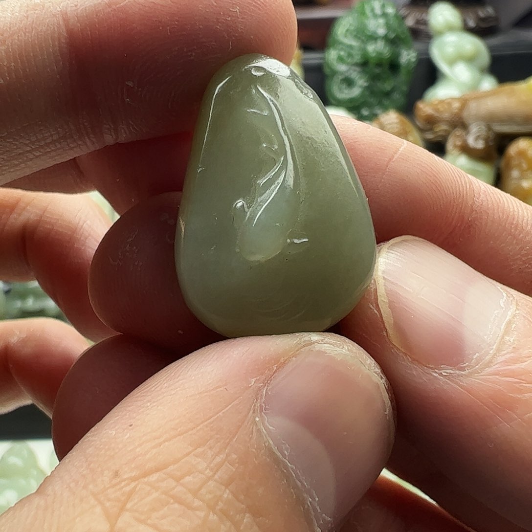 和田玉挂件未镶嵌