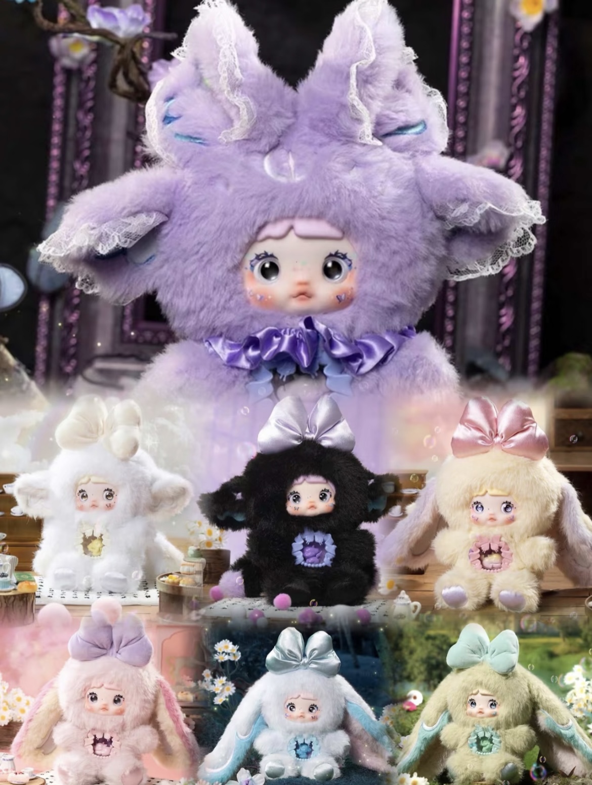 【拆盒】Nommi-异世界系列毛绒盲盒彬彬