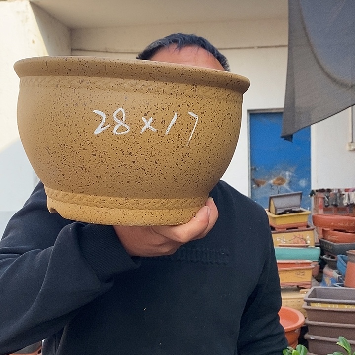 紫砂花盆宜兴紫砂