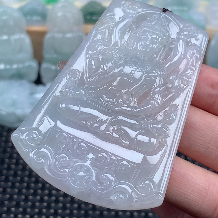 颈饰未镶嵌翡翠千手