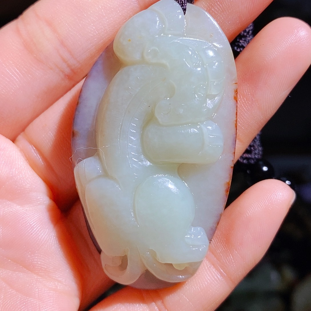 和田玉颈饰未镶嵌