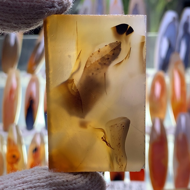 未镶嵌玛瑙/玉髓珠宝半成品97