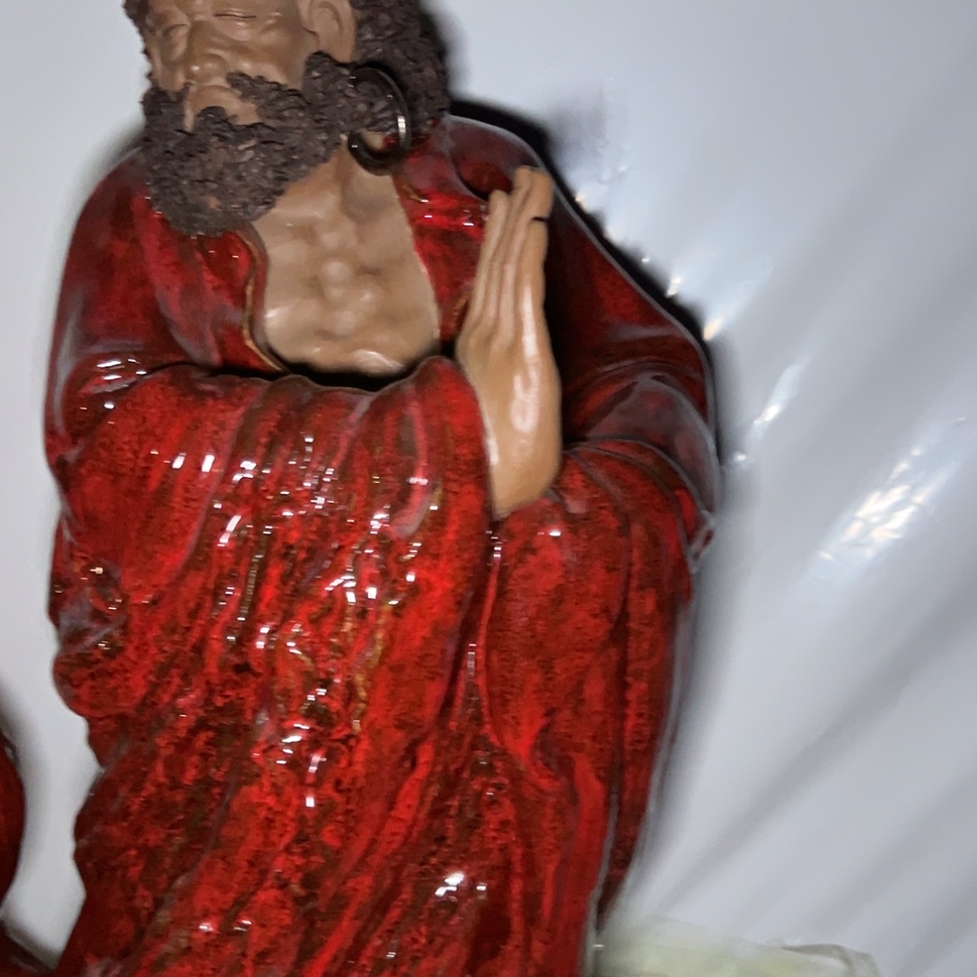 正宗岭南石湾盆放漏