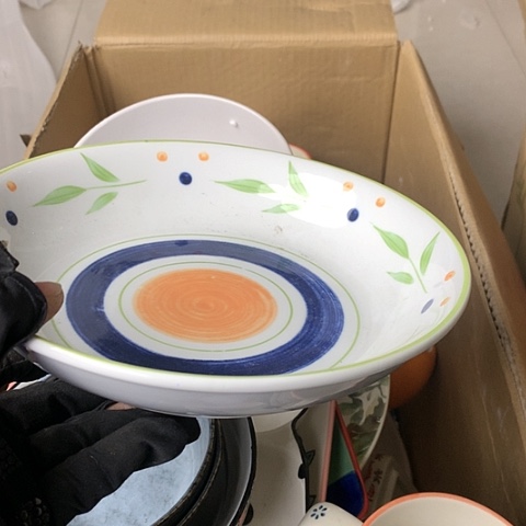 盘陶瓷制品满25拼单发货默认微瑕