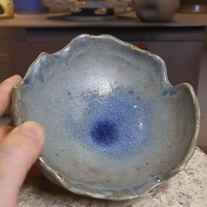 盘手工高温原矿窑变