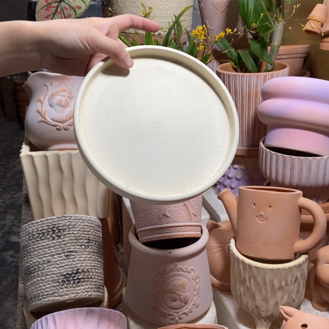 ****…19盘 白陶托盘1个