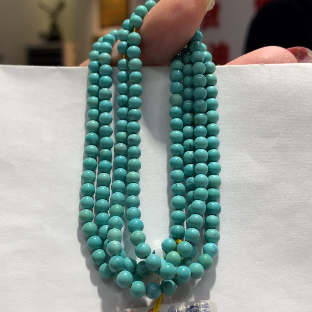 绿松石长链未镶嵌