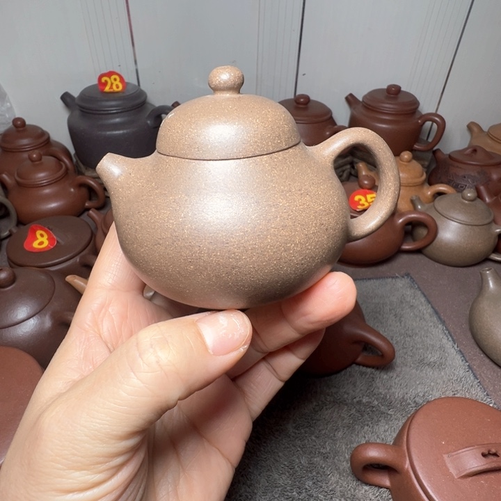 紫砂茶壶瑕疵文旦150cc