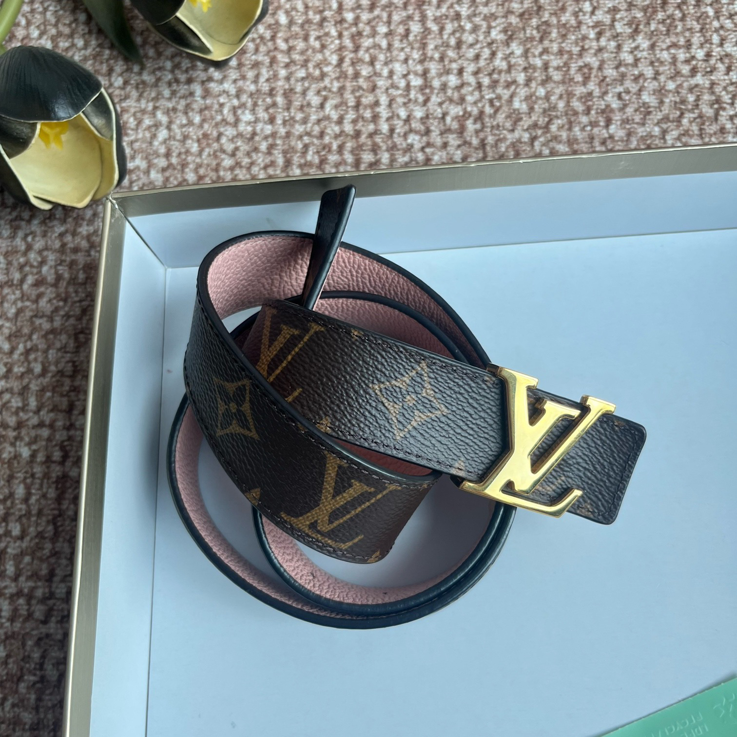 99新 LouisVuitton/路易威登 HZ9655 LV 腰带 99新
