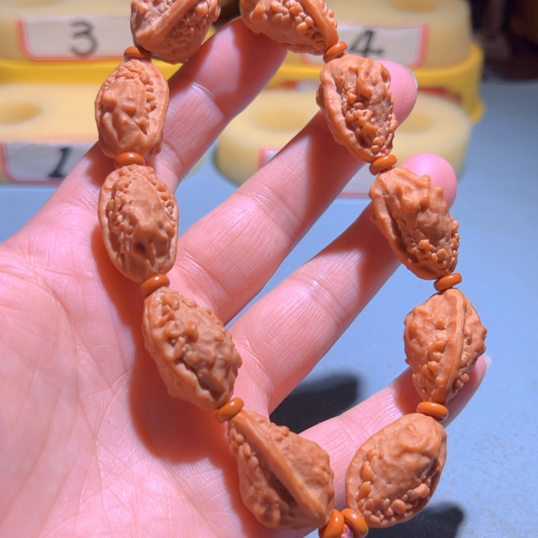 把件文玩核桃麒麟角 边17