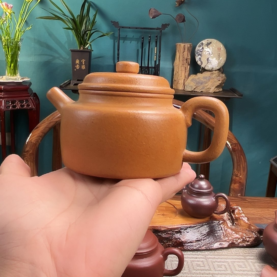 紫砂茶壶逆***丈全手