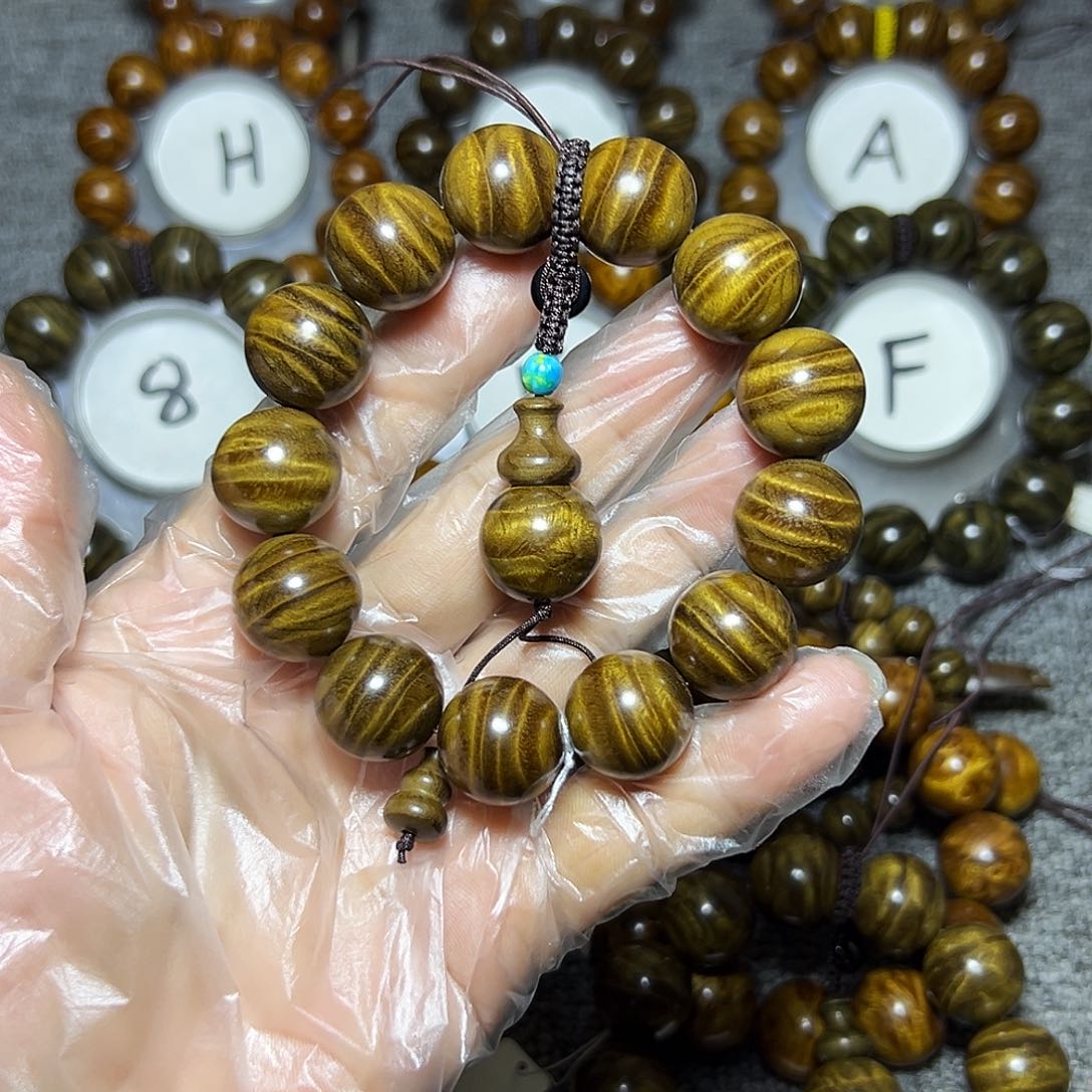 阴沉木手串/手链小*帅阴沉1.8